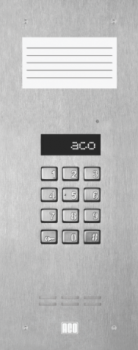 Panel domofonowy  (Centrala Master), do instalacji cyfrowych do 1020 lokali, ACO INSPIRO 9+ ACO